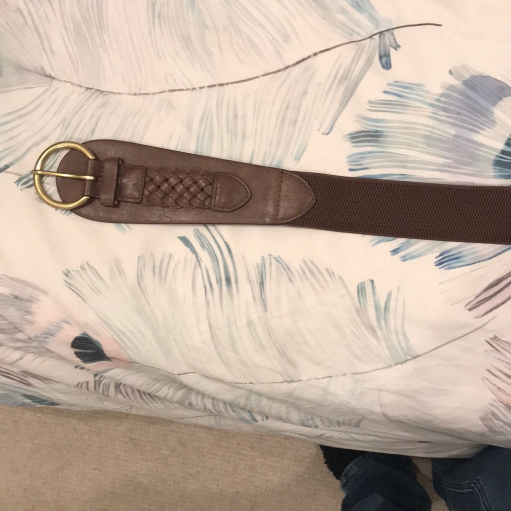 Brown Dress/Skirt Belt. Elastic band